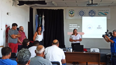 Investigadores del INIDEP presentaron en Río Negro los resultados de las campañas de langostino realizadas en el Golfo San Matías